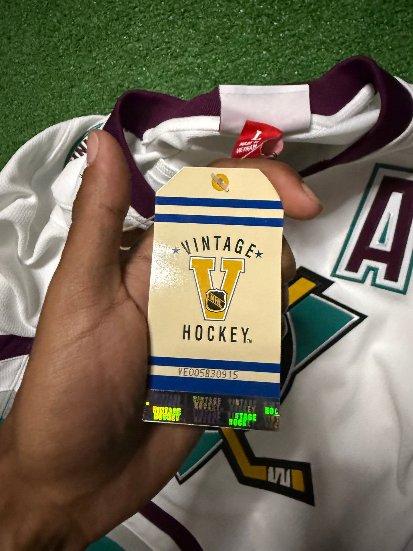 Anaheim Ducks Teemu Selanne Mitchell and Ness Power Play Jersey
