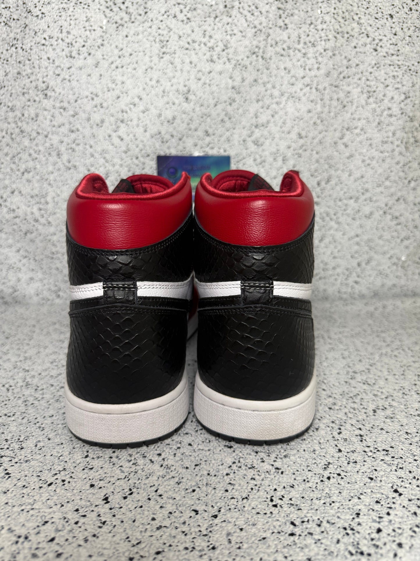 Jordan 1 Satin Snake 10.5 Men/12 Women “Preowned”