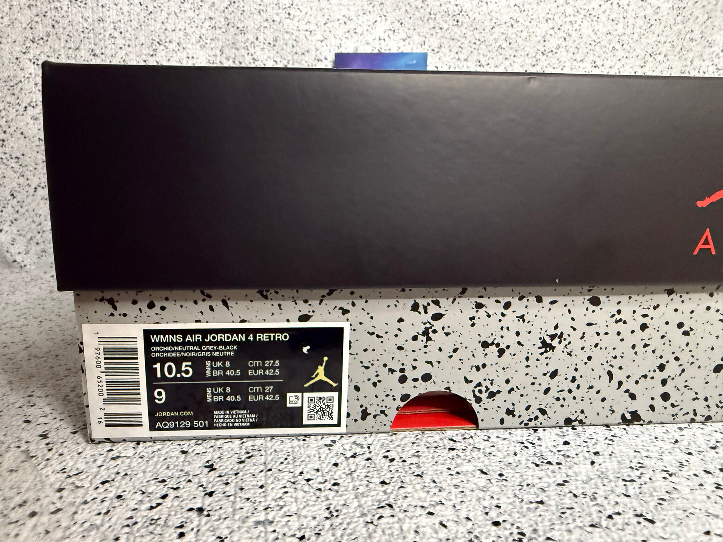 Jordan 4 Orchid