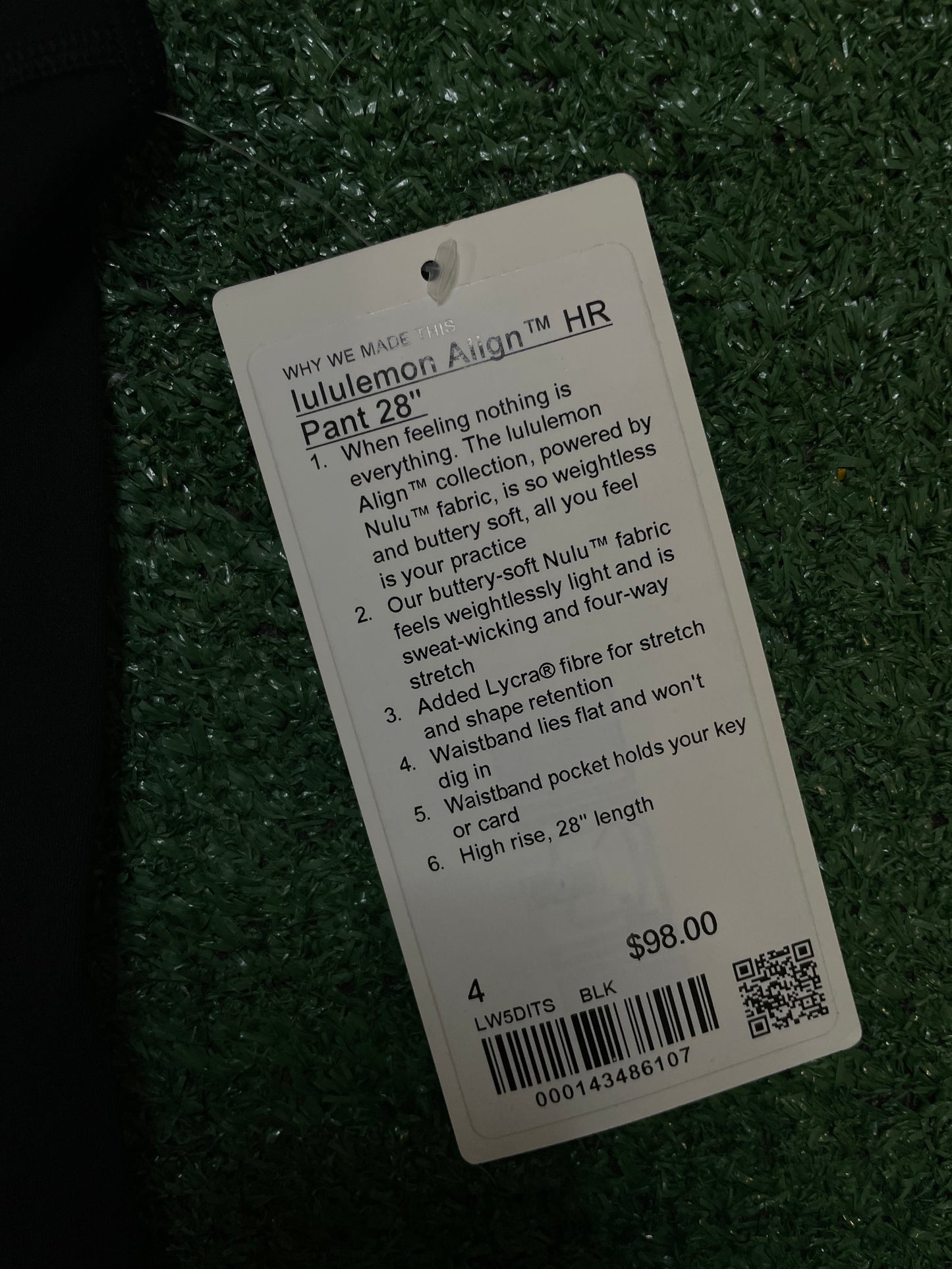 lululemon align HR Pant 28