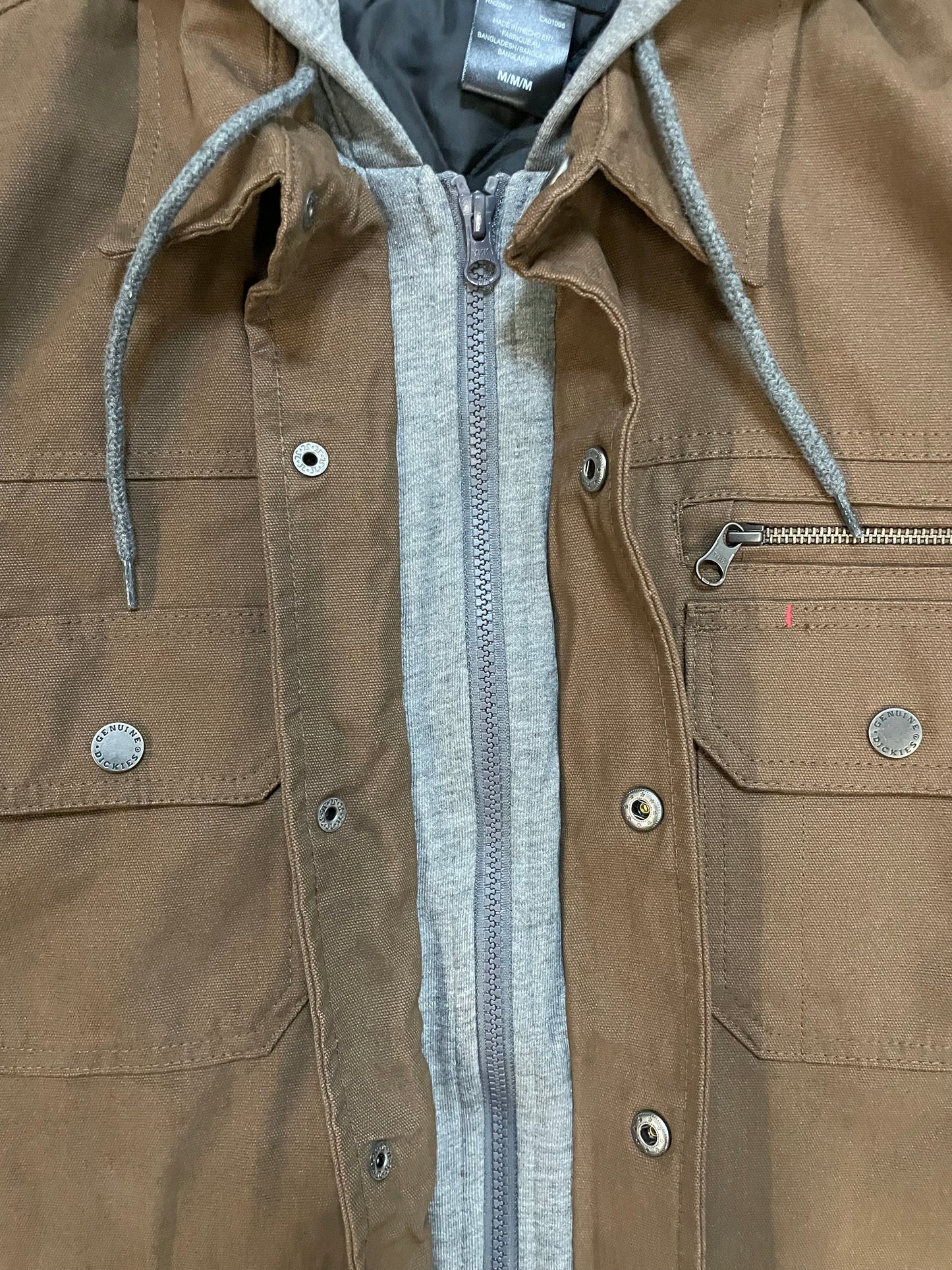 Dickies hooded canvas work jacket