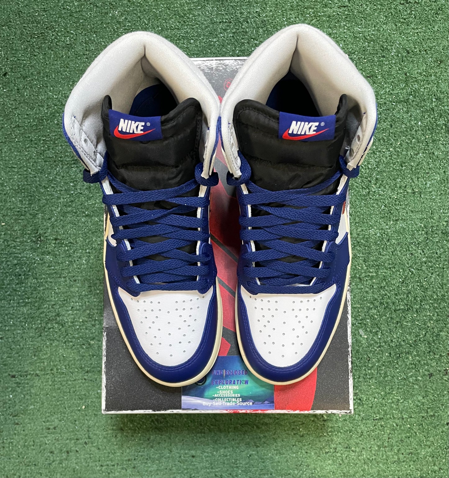 Air Jordan 1 high deep royal blue rare air