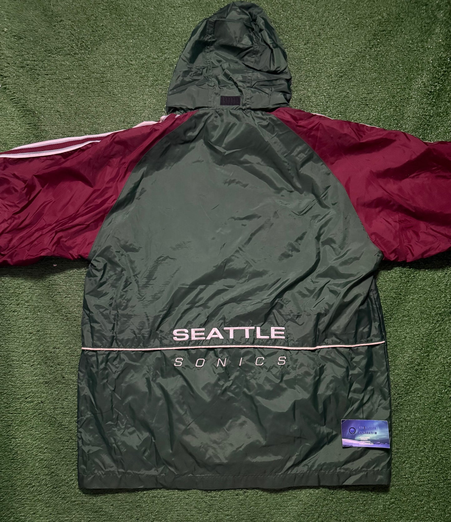 Vintage Seattle SuperSonics Windbreaker