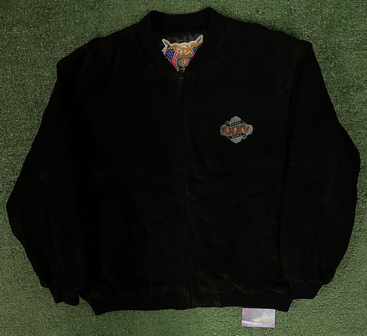Vintage 2000s Super Bowl 25 Jeff Hamilton jacket