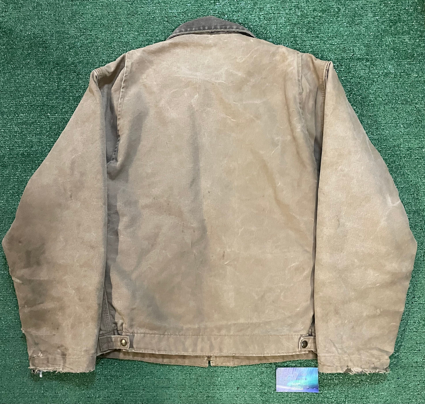 Vintage beige Carhartt Detroit jacket