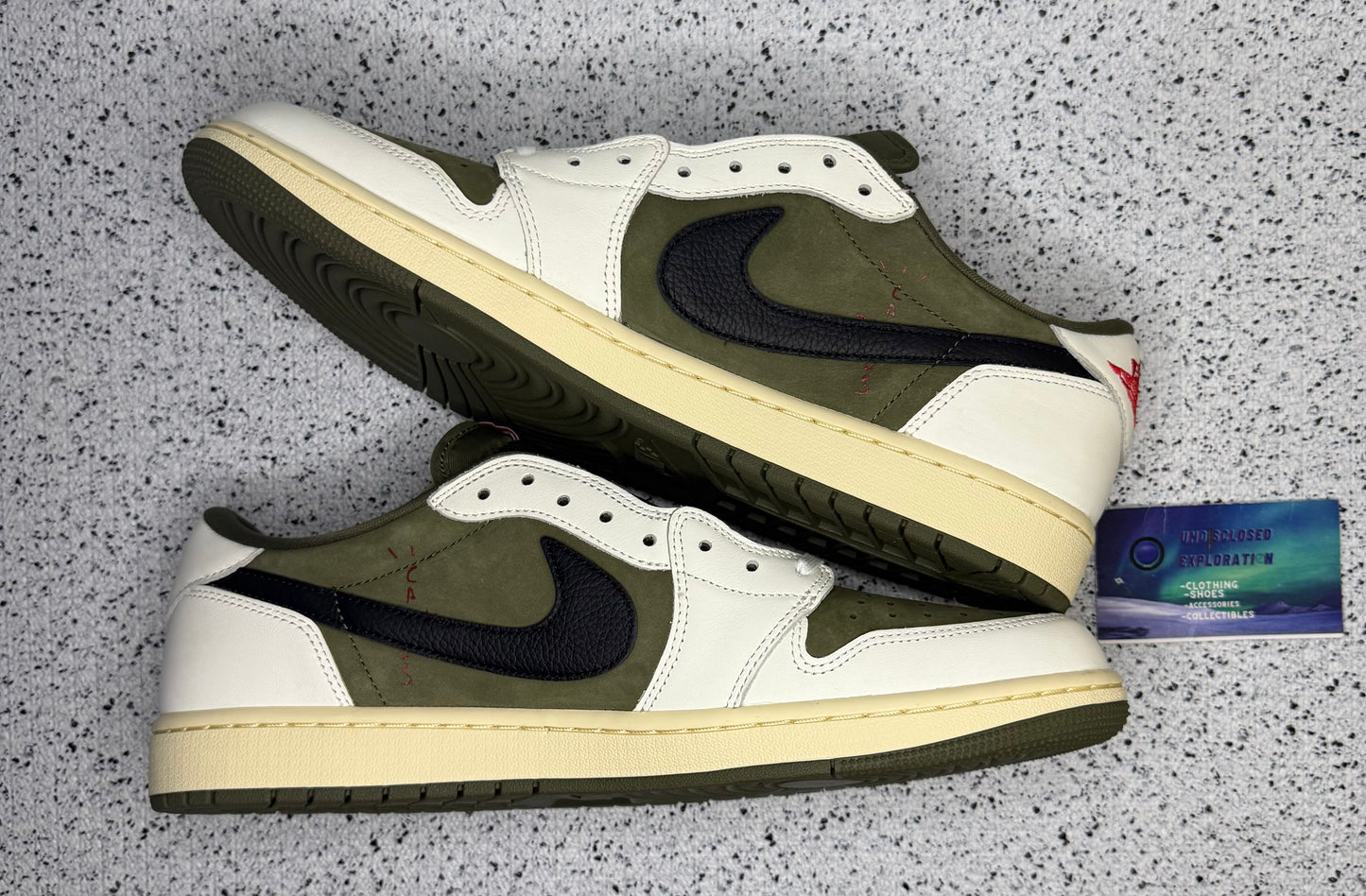 Jordan 1 Low Travis Scott Medium Olive