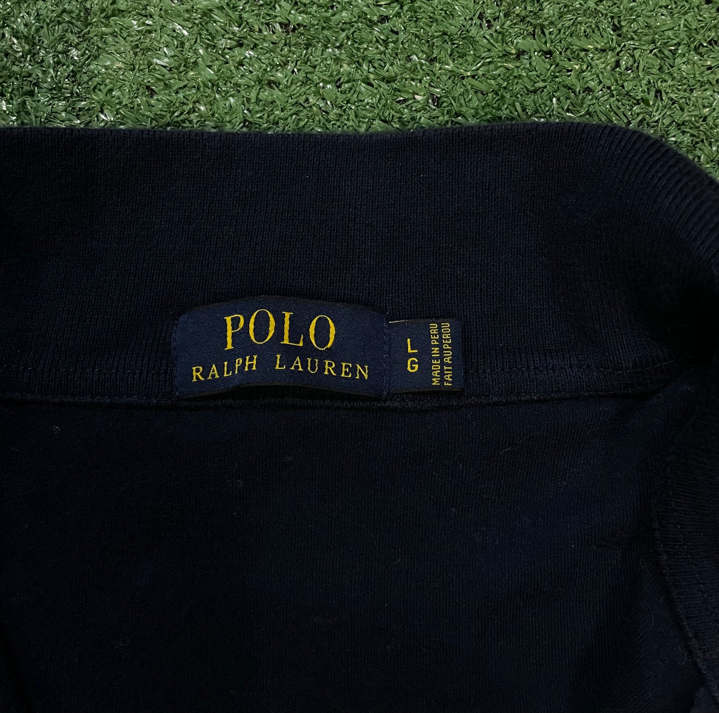 Vintage Polo Ralph Lauren navy quarter zip