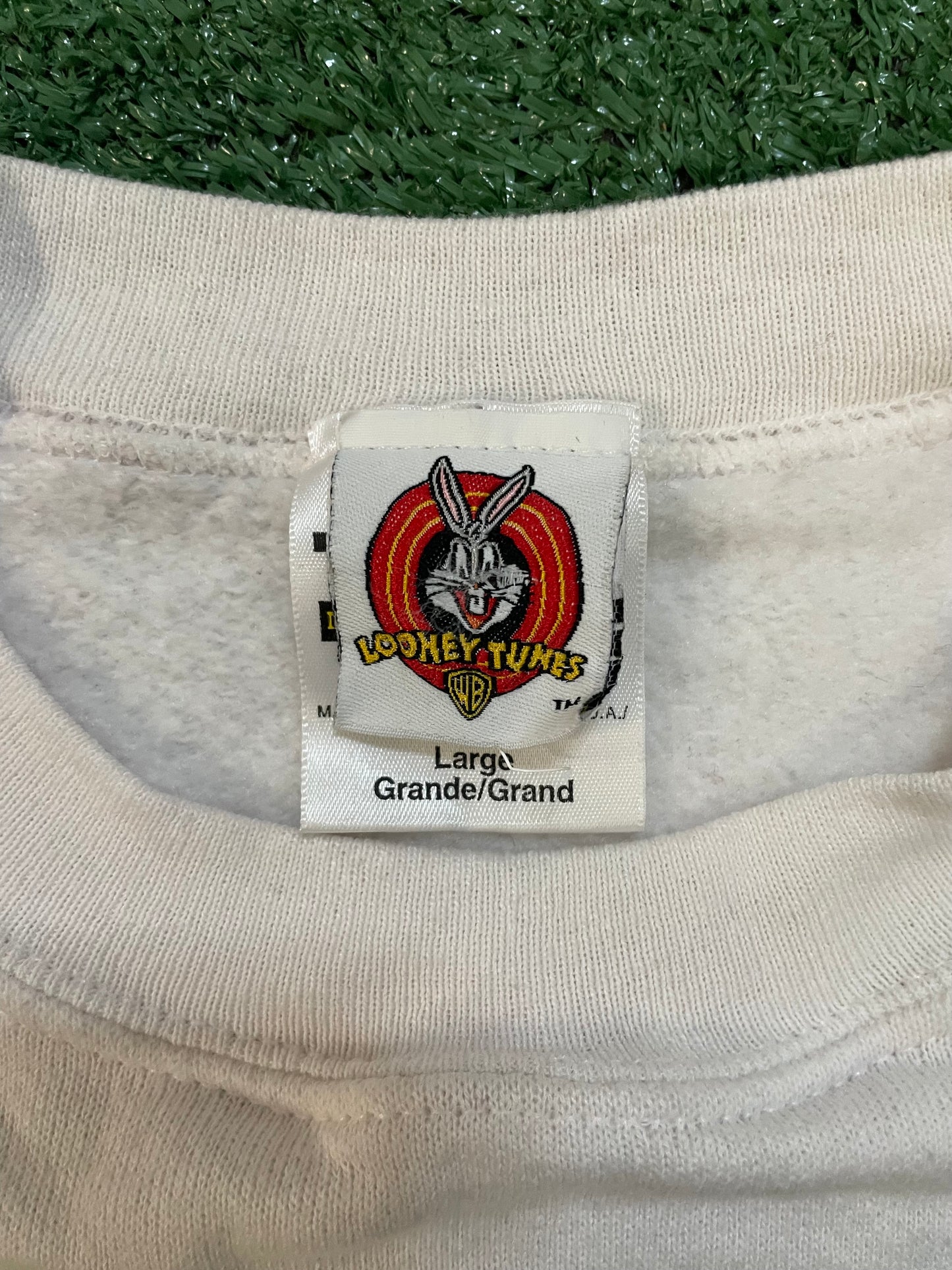 Vintage 1990s looney tunes taz Saint patricks day