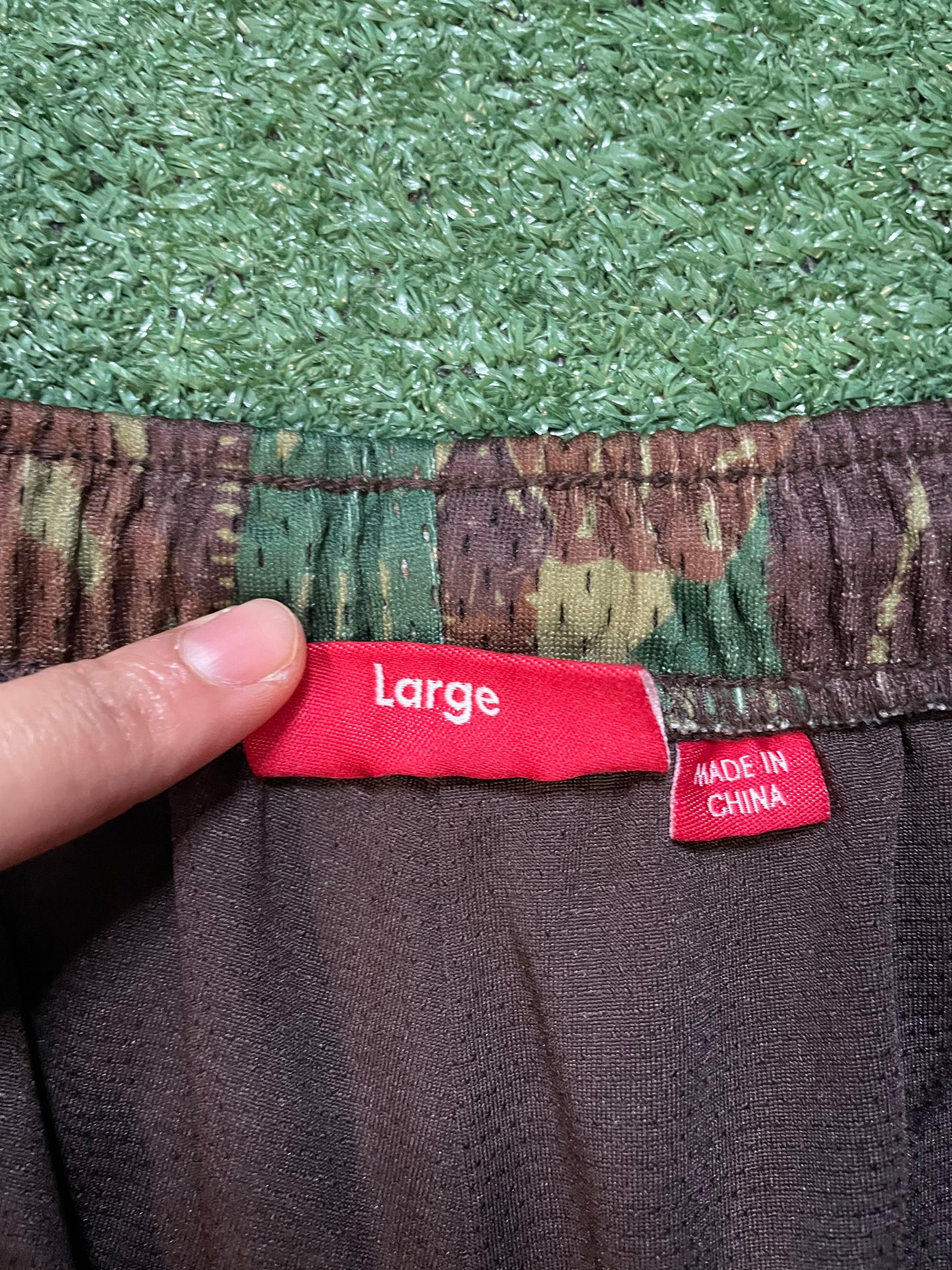 Supreme Hardies NYC rhinestone jersey and shorts set