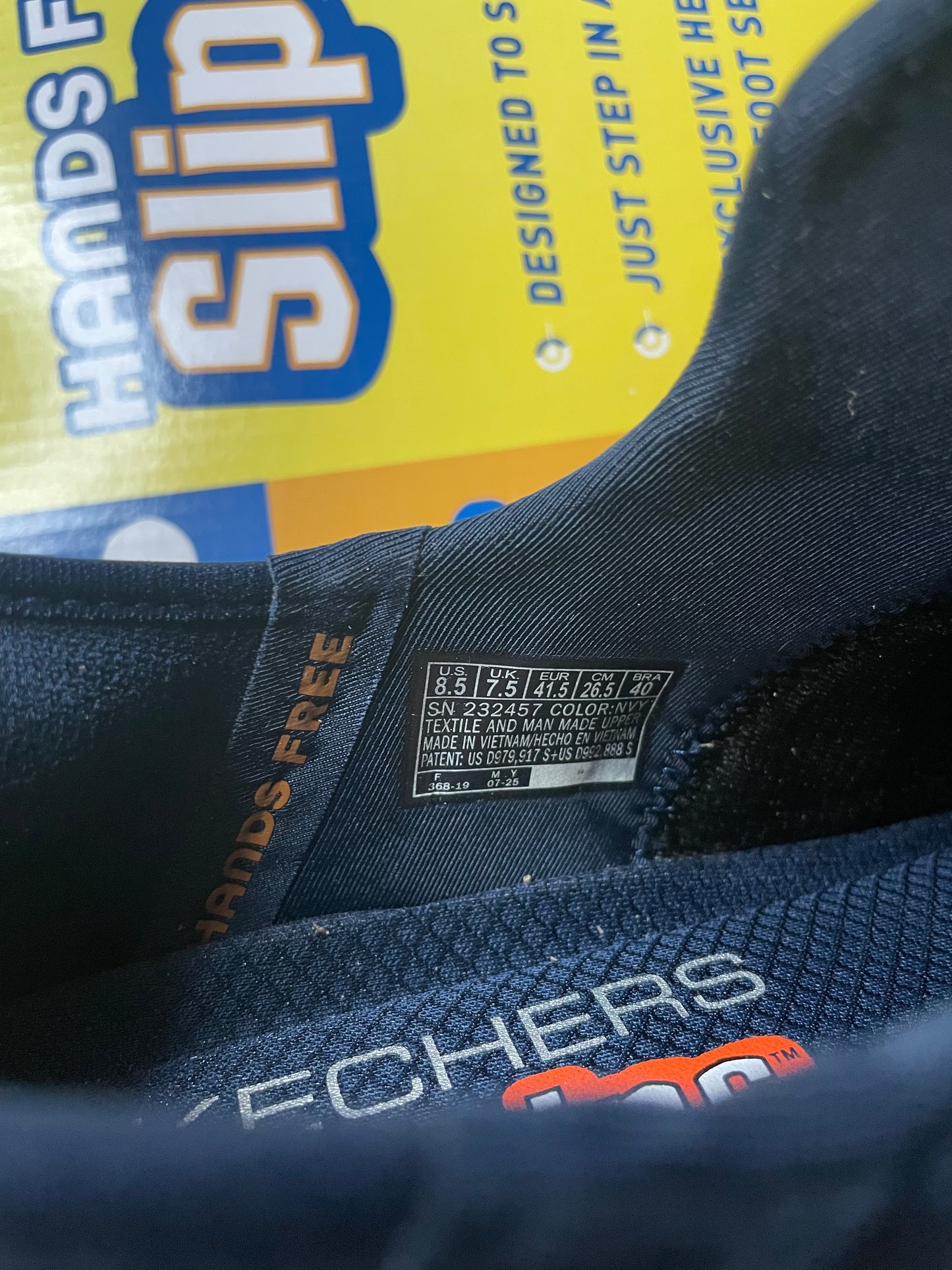 Skechers slip ins summit high range navy