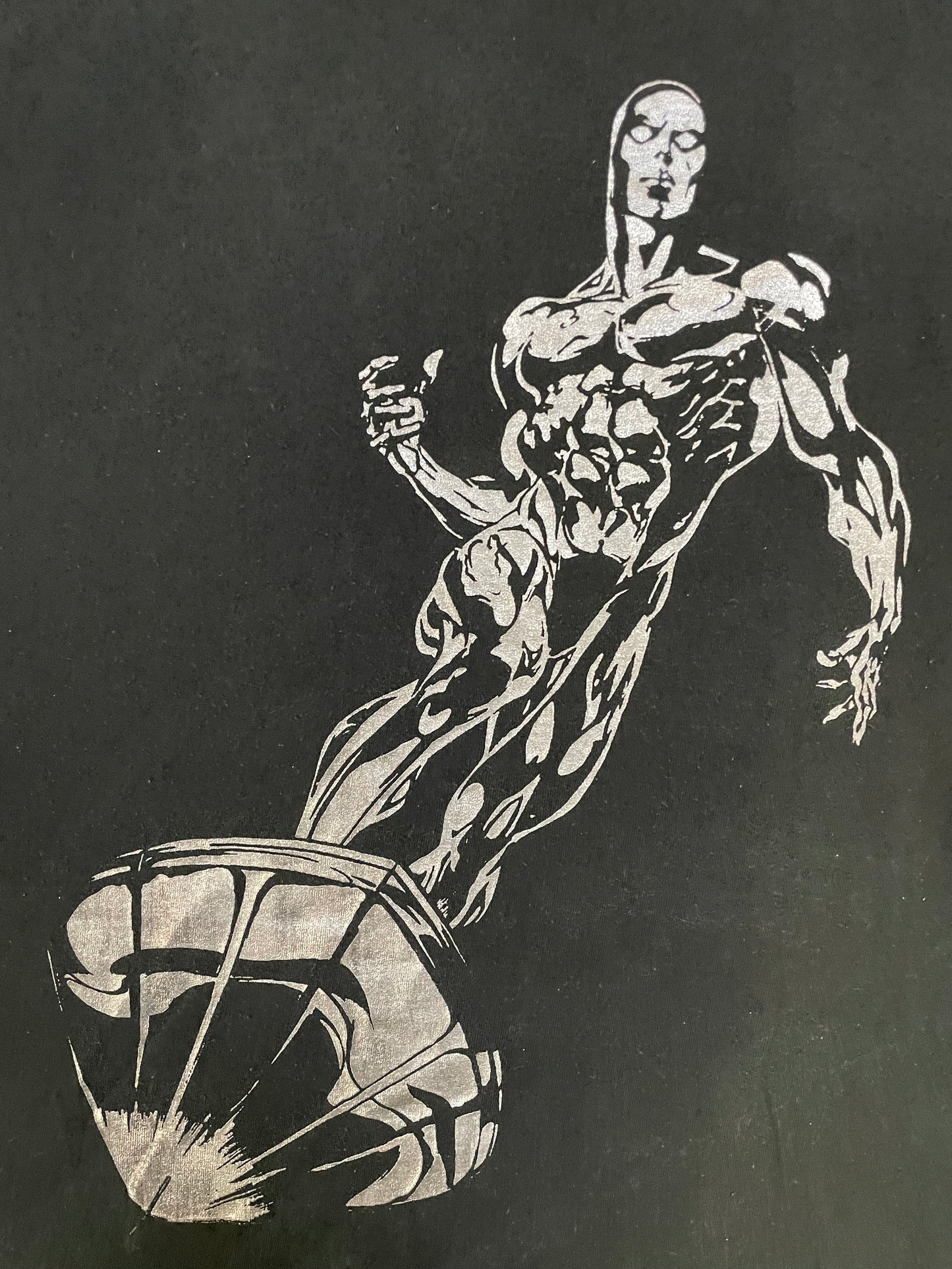 Vintage 1990s Marvel silver Surfer tee