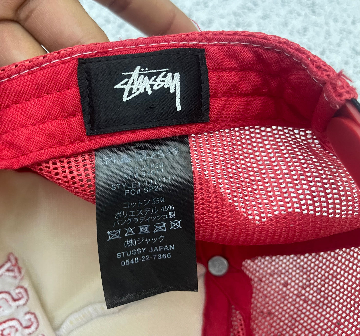 Stussy Big 4 Trucker Hat