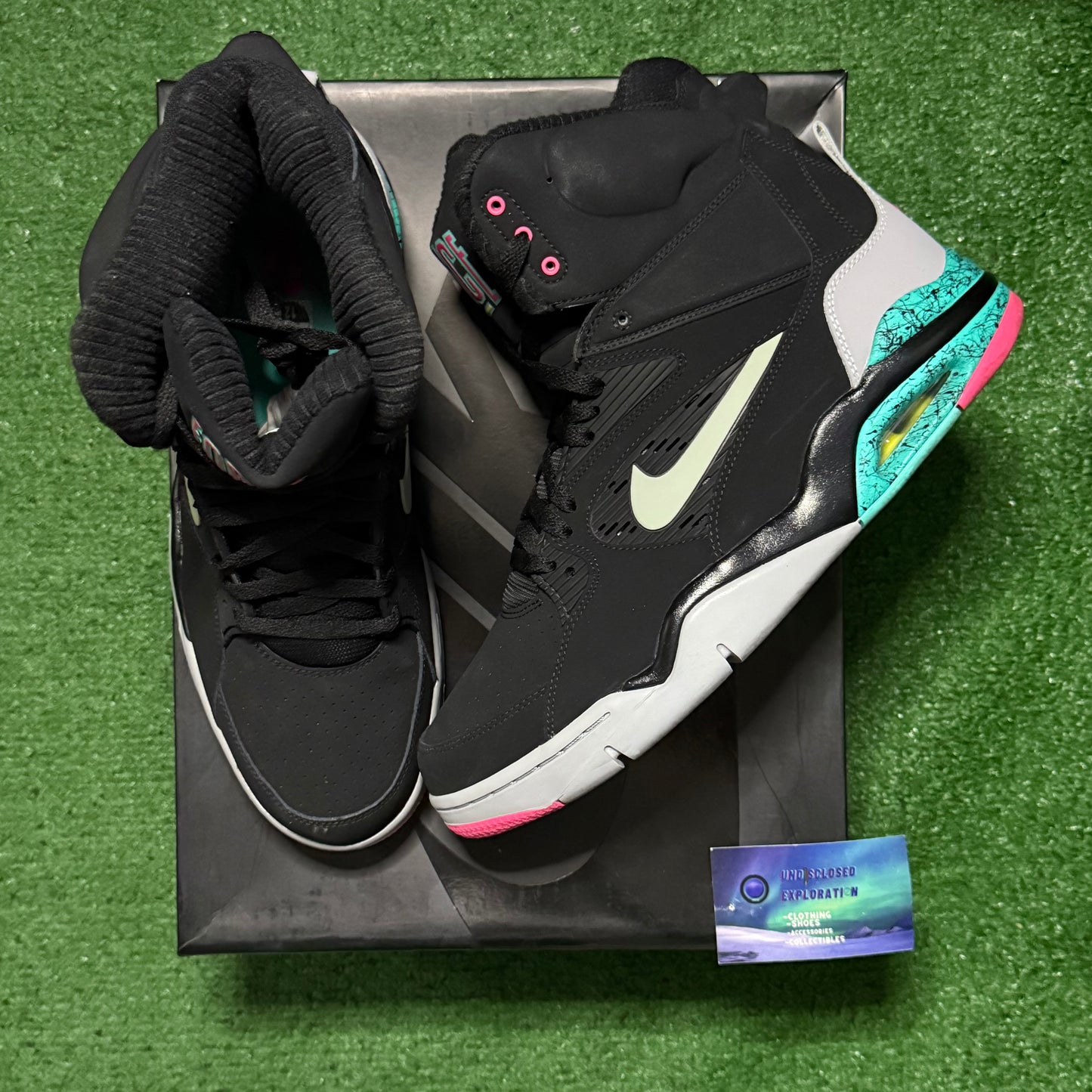Nike Air Command Force Spurs 12 Men/13.5 Women “Preowned”