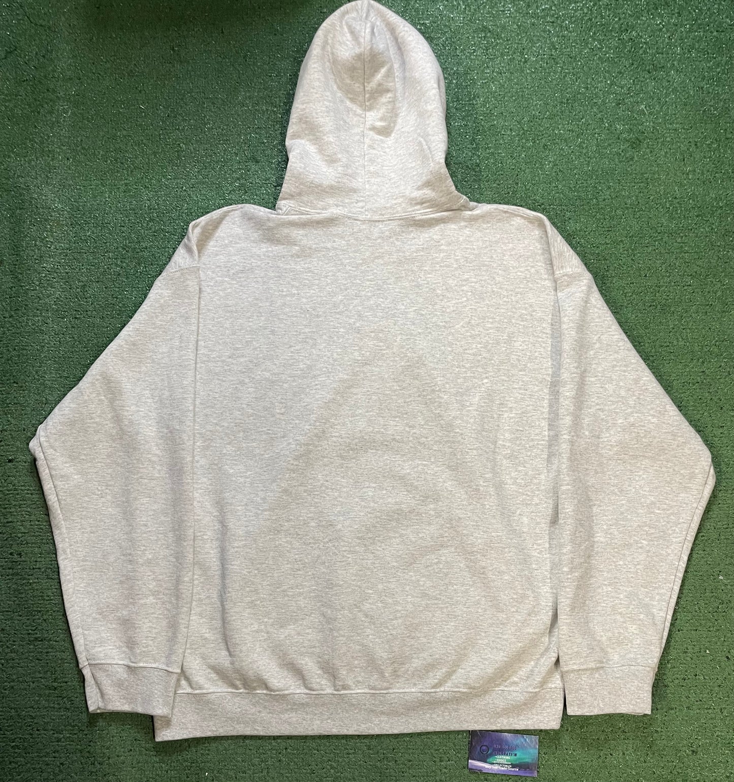 GV Gallery raspberry Hills grey & brown pullover hoodie