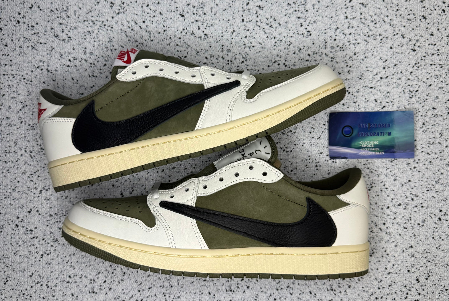 Jordan 1 Low Travis Scott Medium Olive