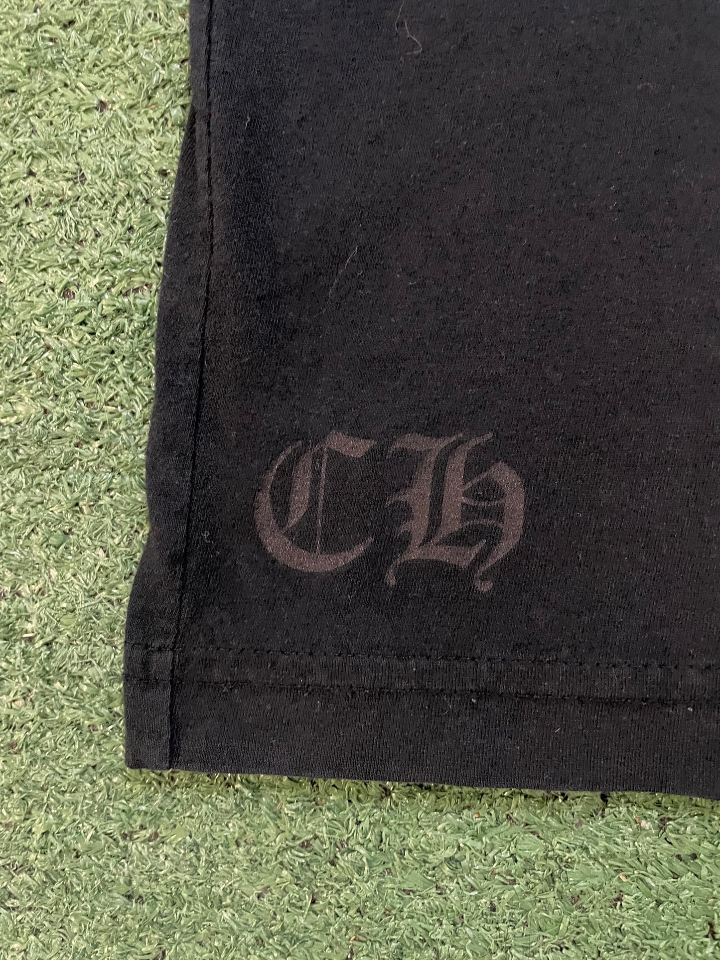 Chrome Hearts horseshoe black tee