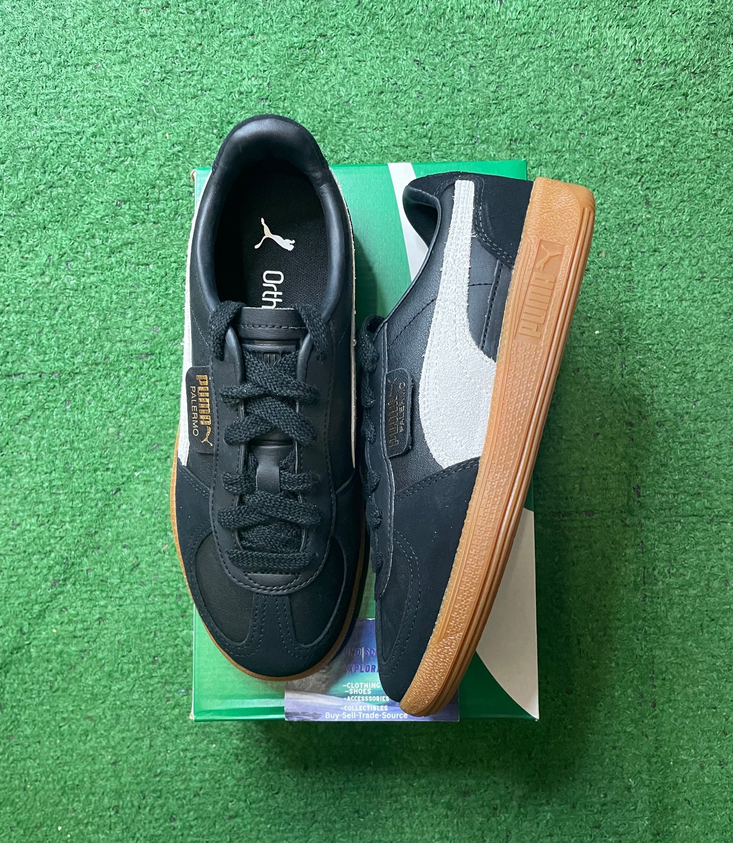 Puma Palmero black and white