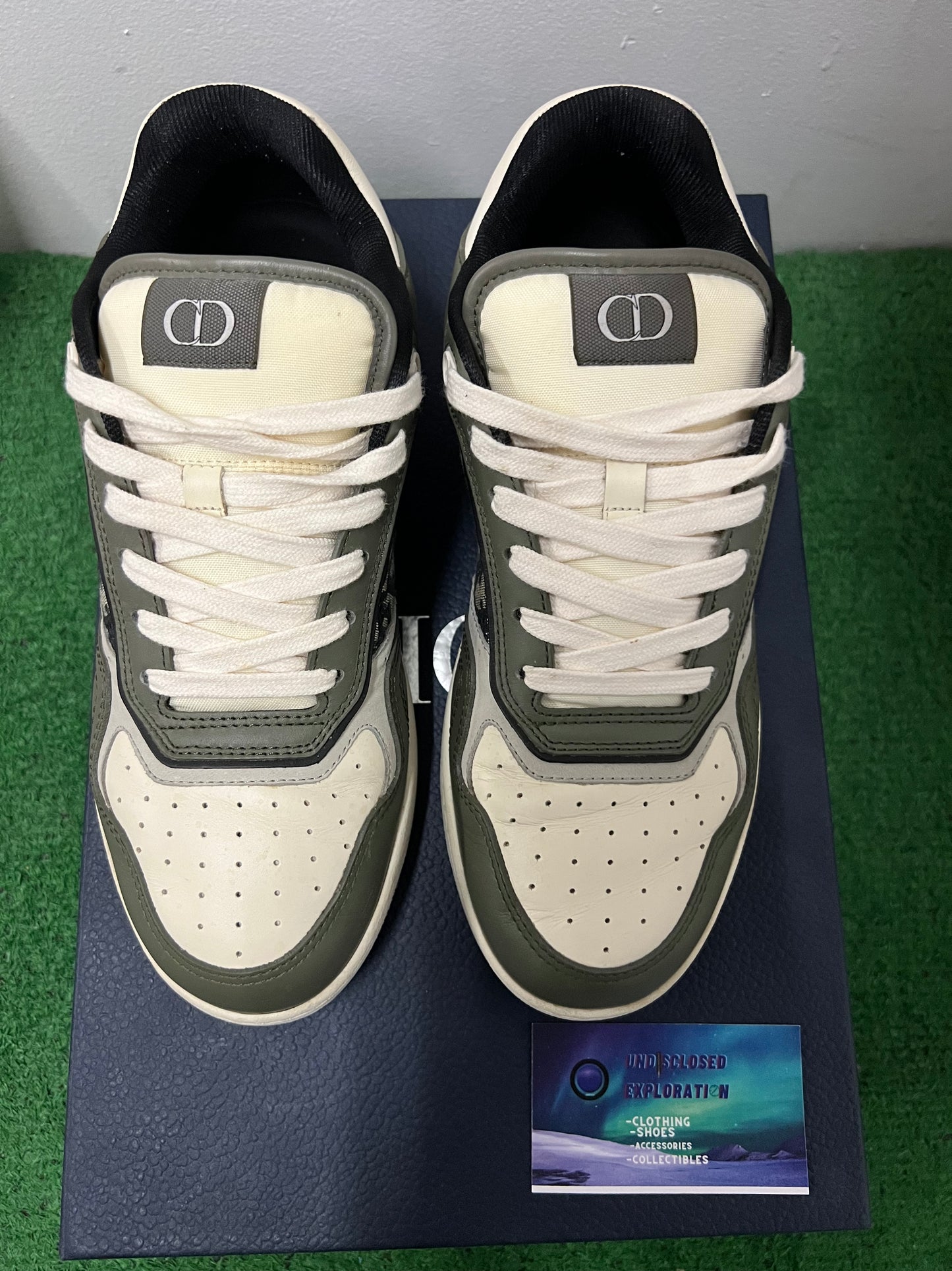 Dior B27 low olive size 9men/10.5women(EU 42)
