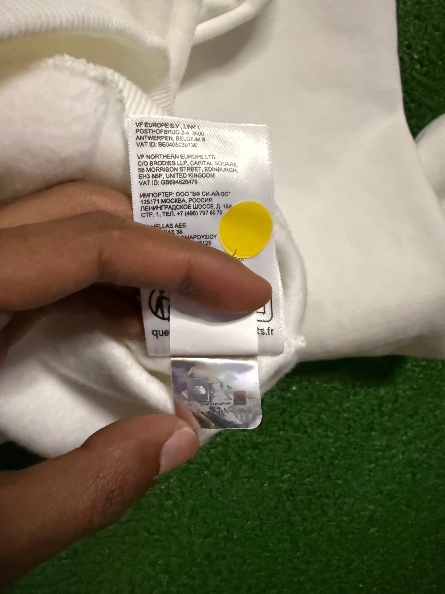 North Face CDG Icon Hoodie White