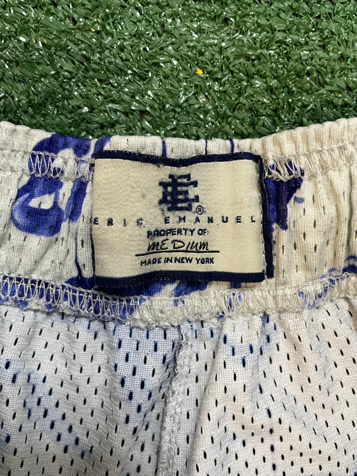 Eric Emanuel X Tyrell Winston fins up shorts