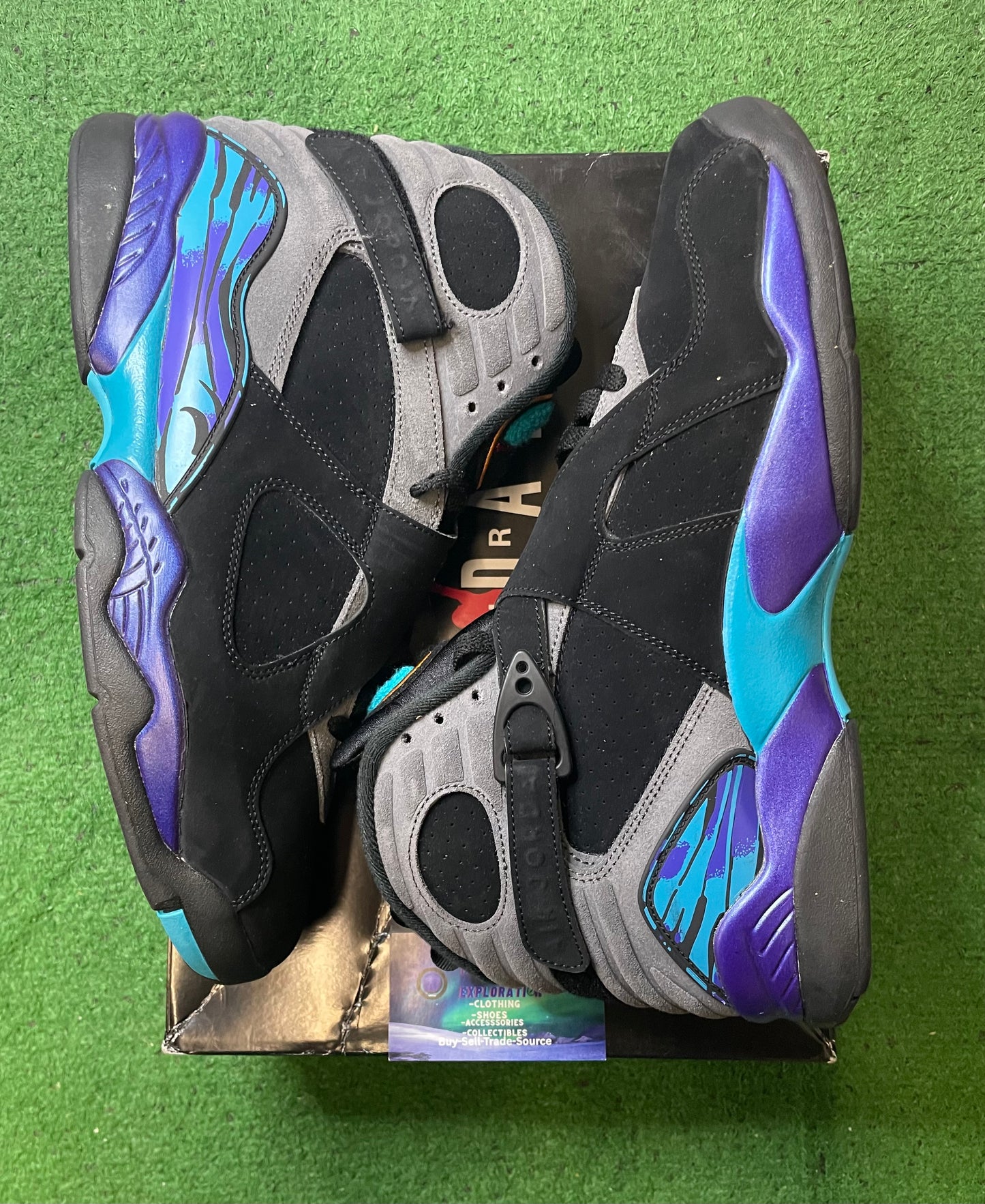Air Jordan 8 Retro aqua 2025