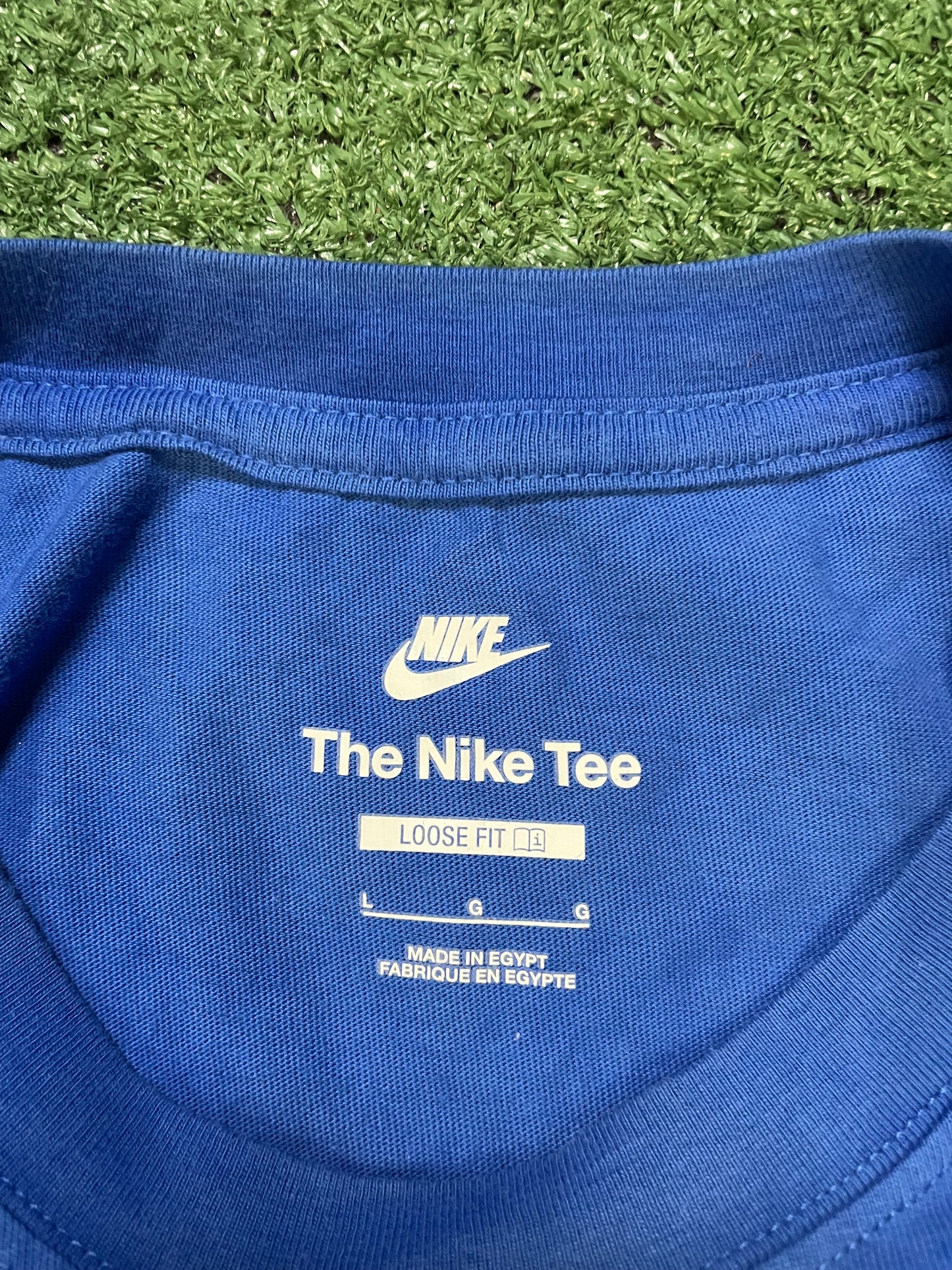 Nike blue air revolution tee