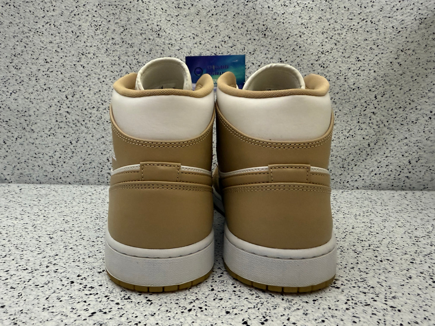 Jordan 1 Mid Tan 11 Men/12.5 Women “Preowned”