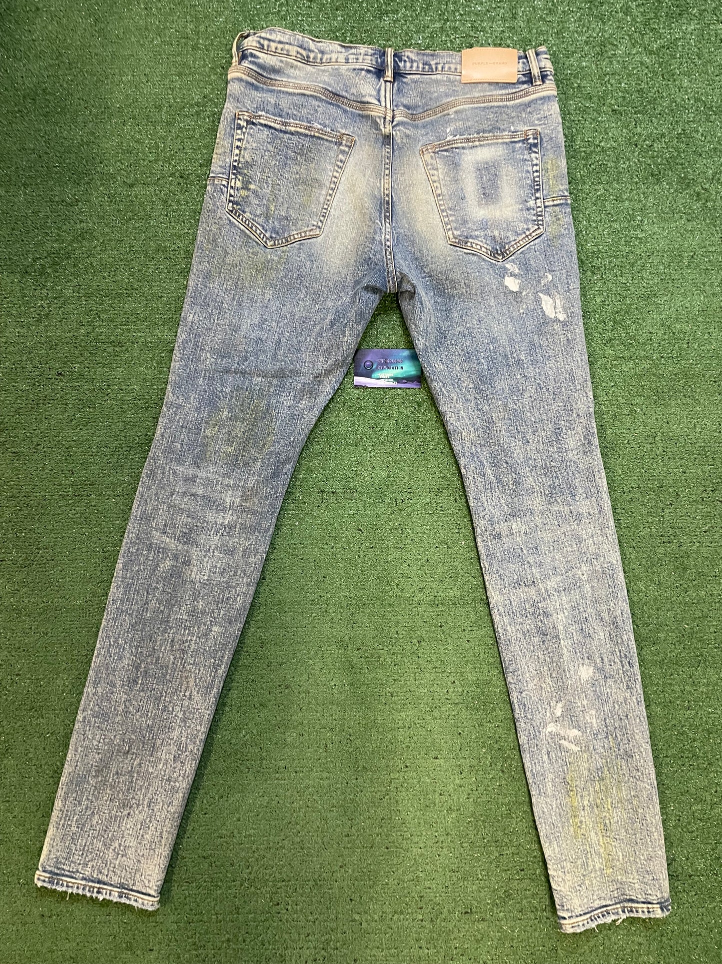 Purple Brand light blue vintage jeans