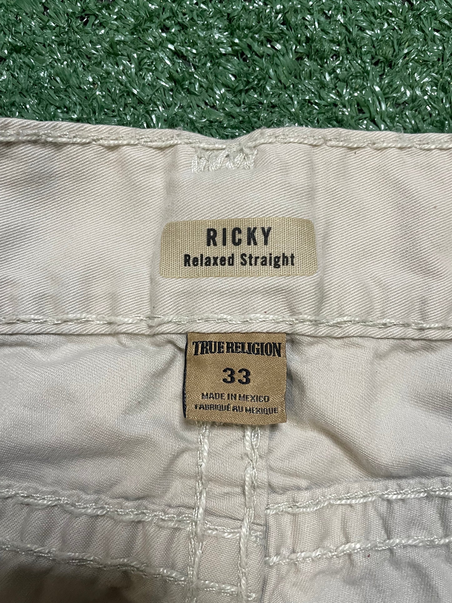 True Religion Ricky beige jeans
