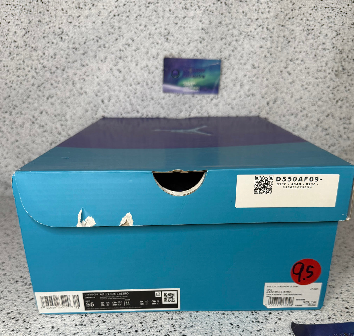 Jordan 6 Aqua