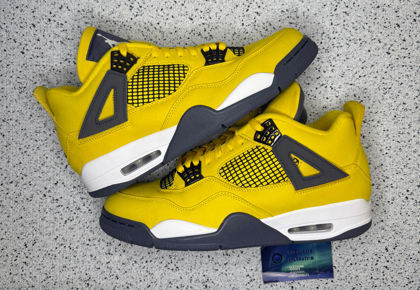 Jordan 4 Lightning 11.5 Men/13 Women “Preowned”