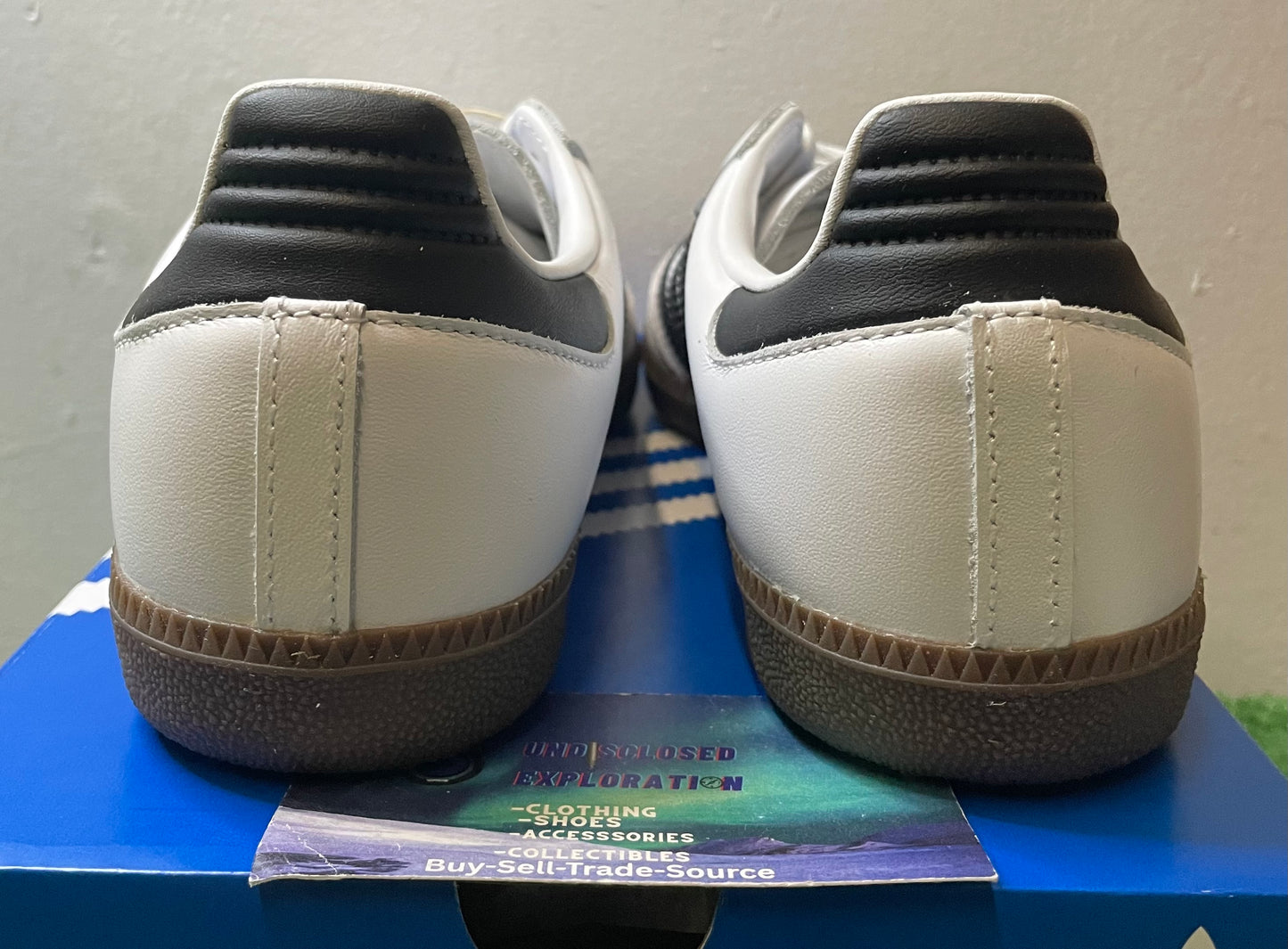 Adidas Samba OG Cloud white core black womens