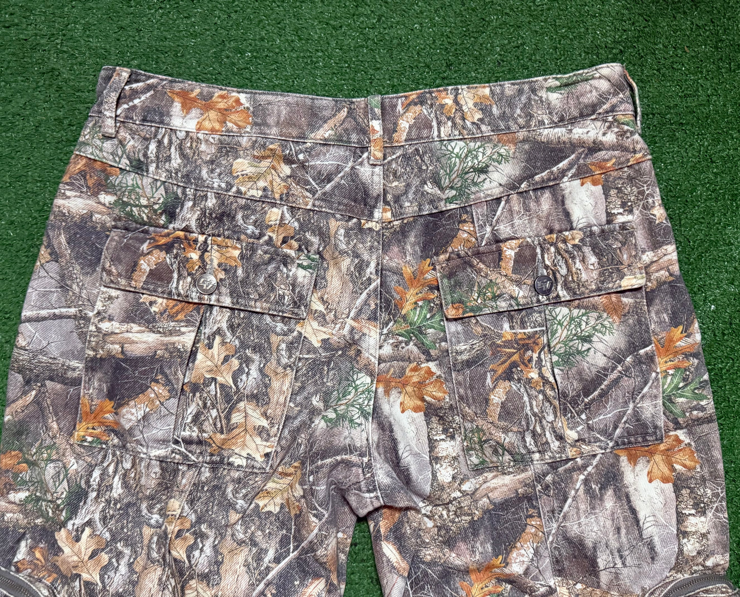 The GV Gallery Raspberry Hills Camo Cargo Pants