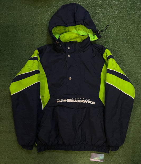 Vintage 2000s Seattle Seahawks starter jacket