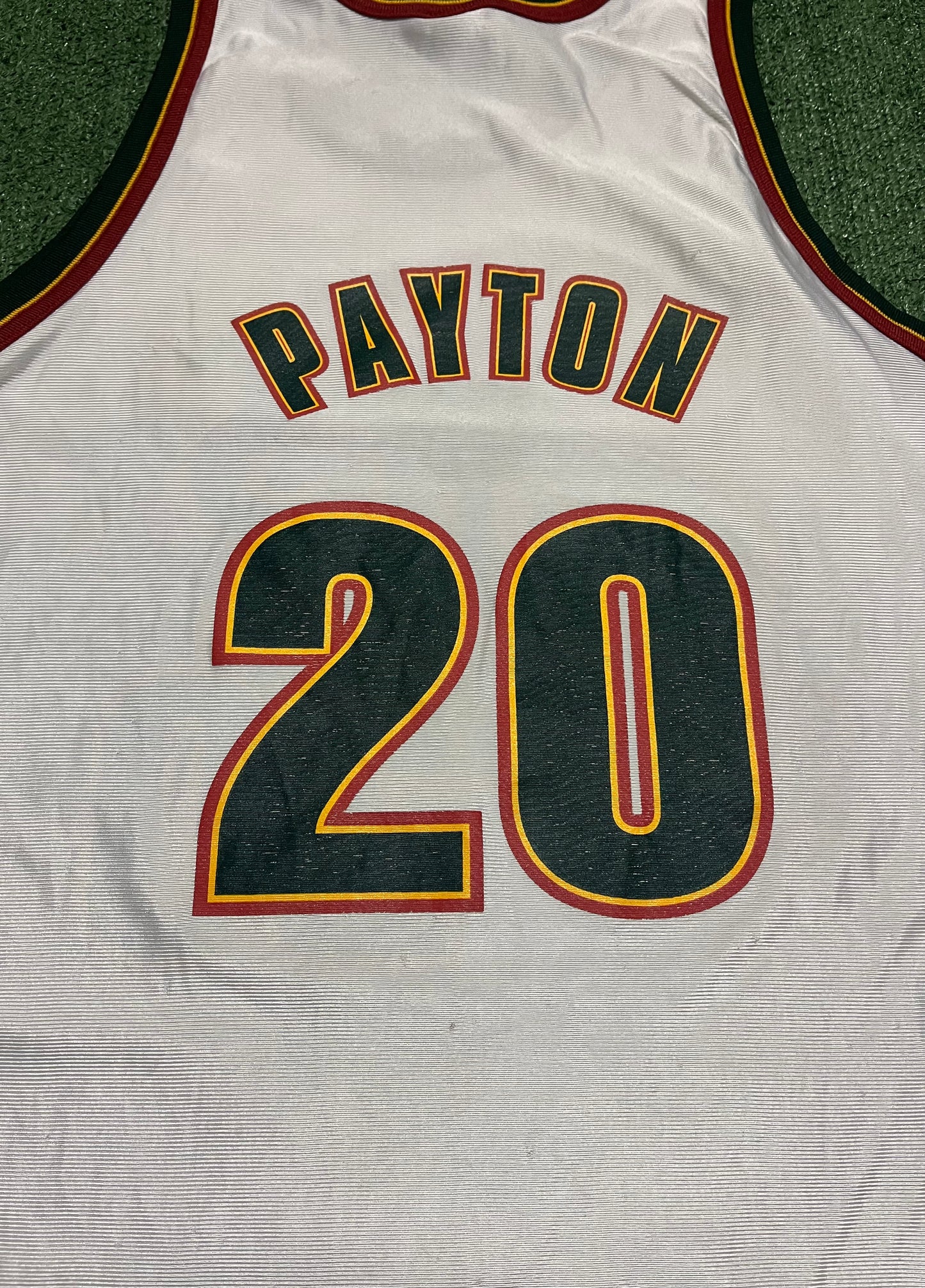 Vintage Seattle sonics Gary Payton champion jersey