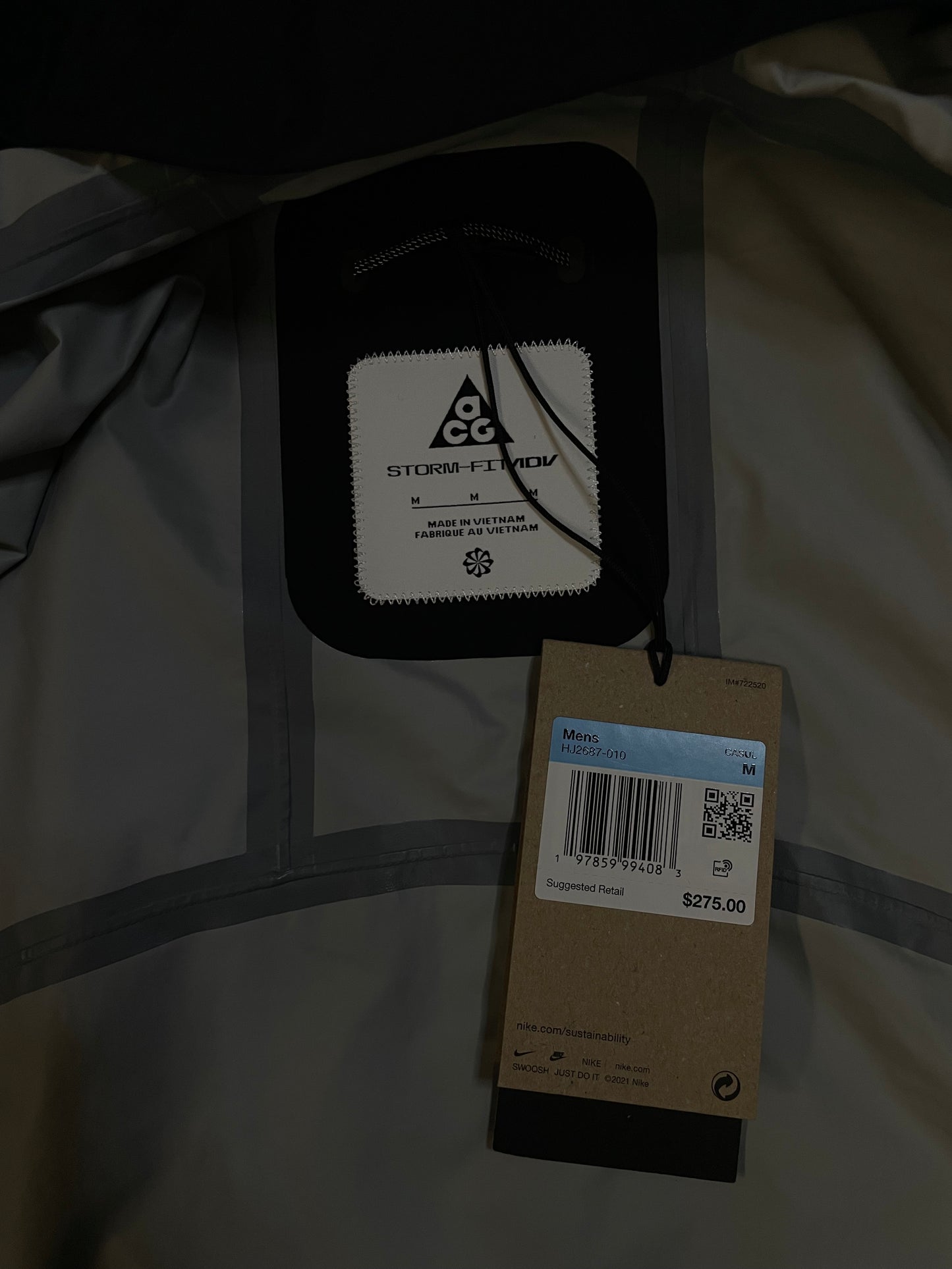 Nike ACG morpho storm hooded jacket
