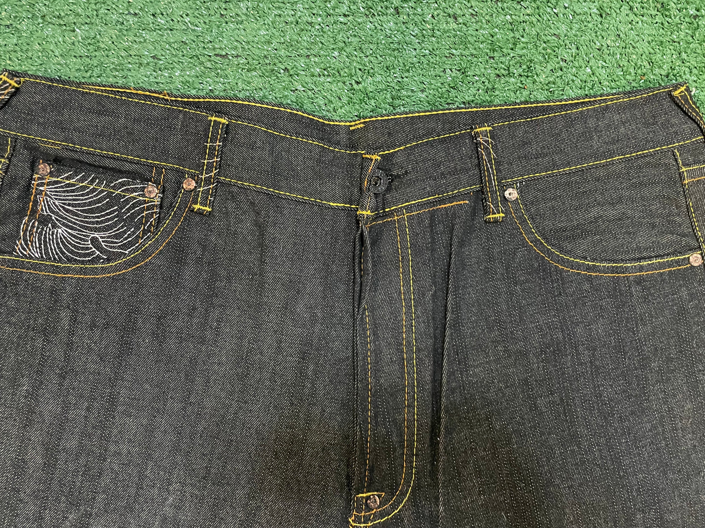 Vintage 1990s RMC Red monkey company indigo wave jean