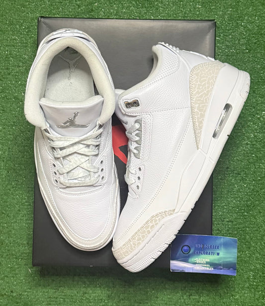 Jordan 3 Pure Money 9.5 Men/11 Women “Preowned”