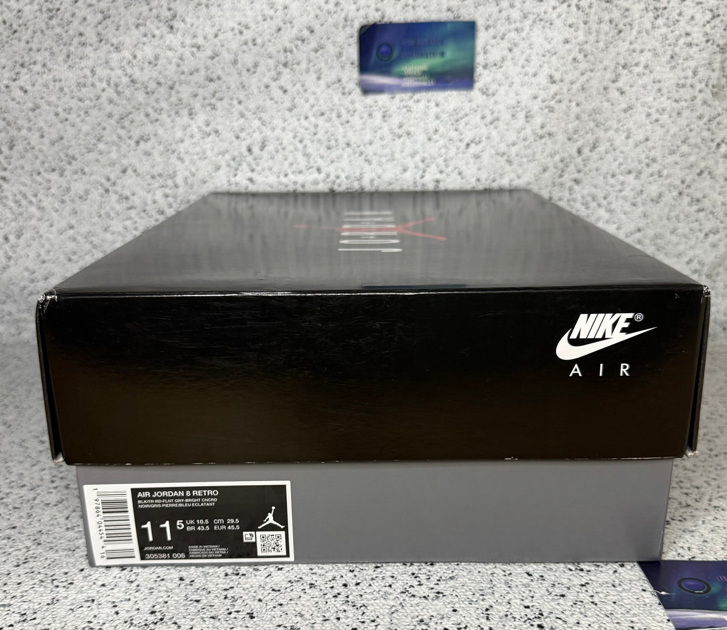 Jordan 8 Aqua 11.5 Men/13 Women “Preowned”