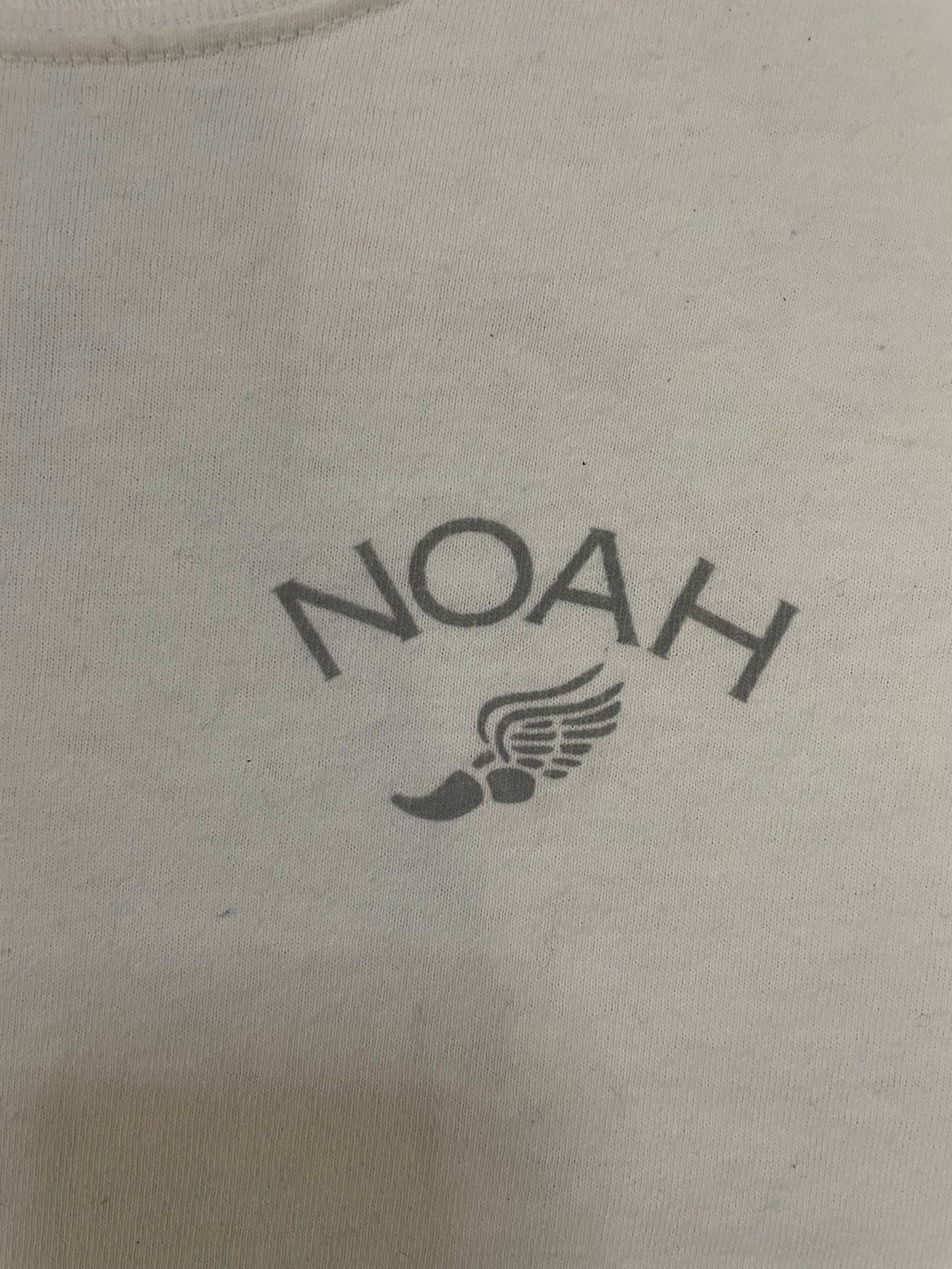 Noah white longsleeve tee