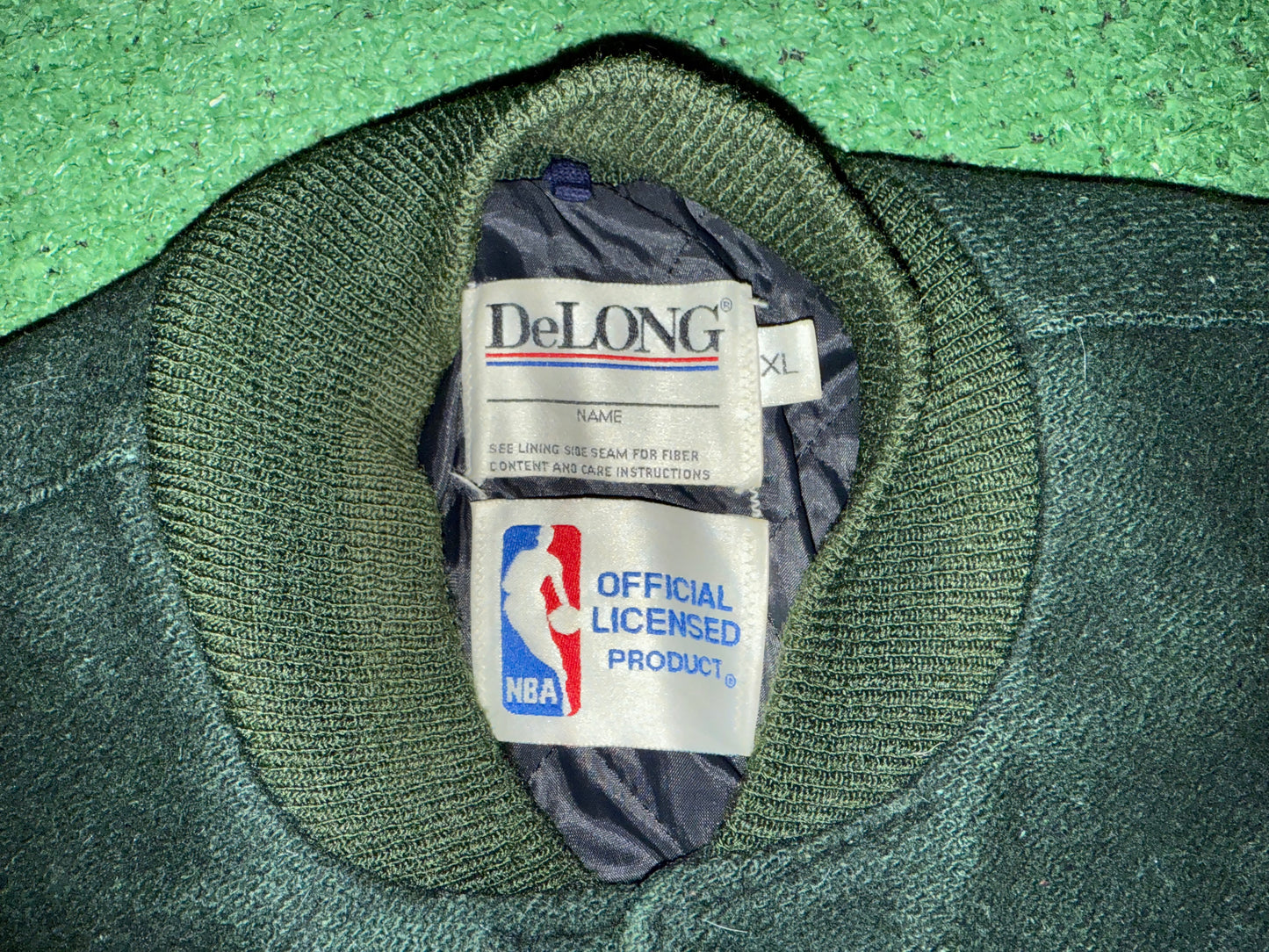 Vintage Seattle SuperSonics Jacket Delong