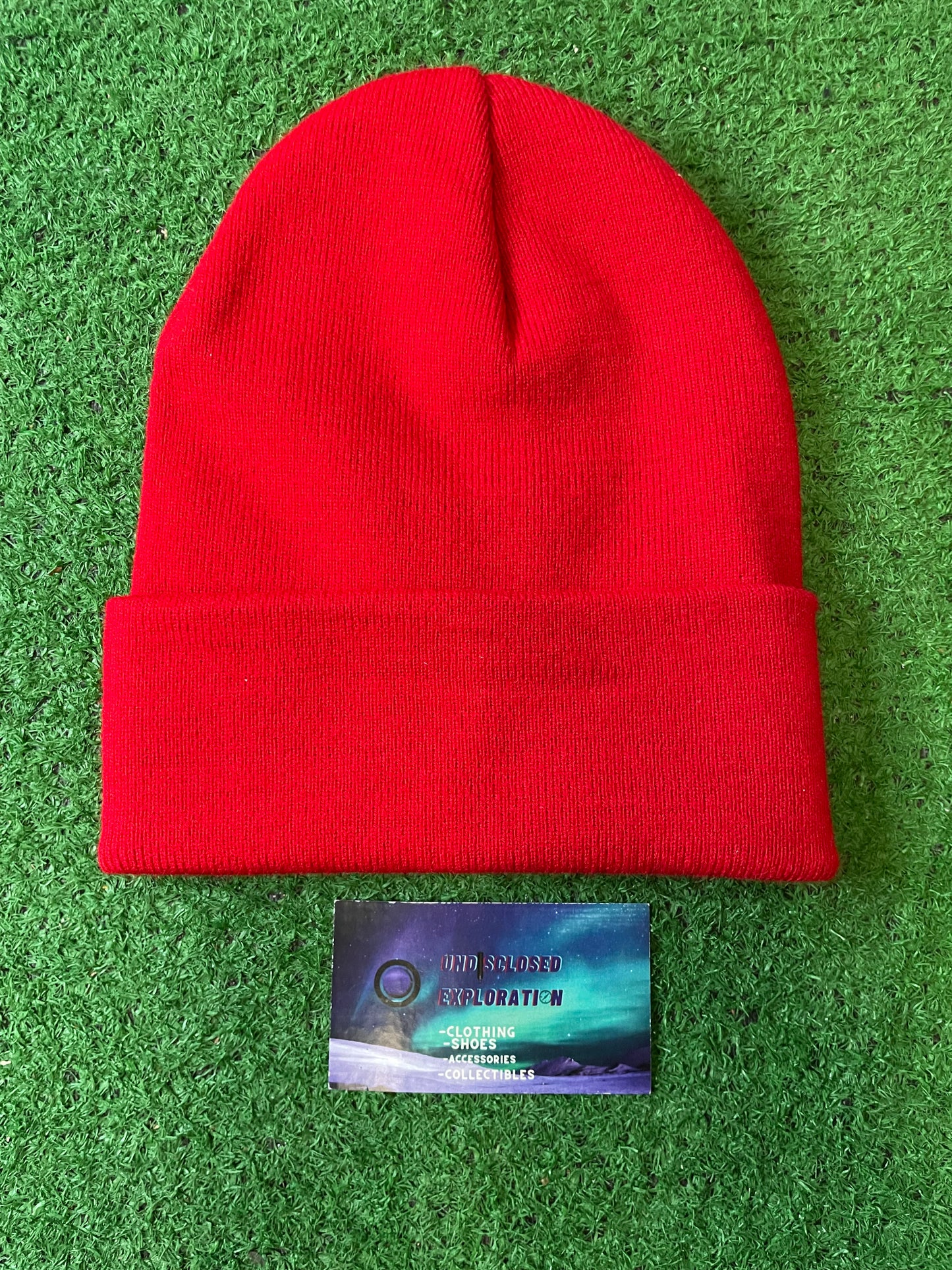 Carhartt red beanie