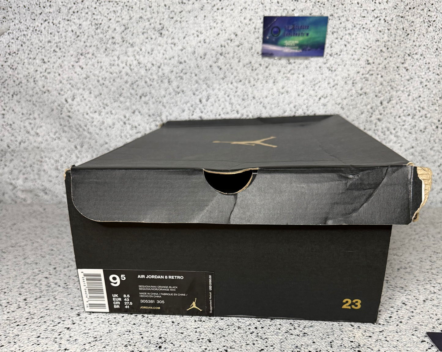 Jordan 8 Undefeated Take Flight 9.5 Men/11 Women “Preowned”