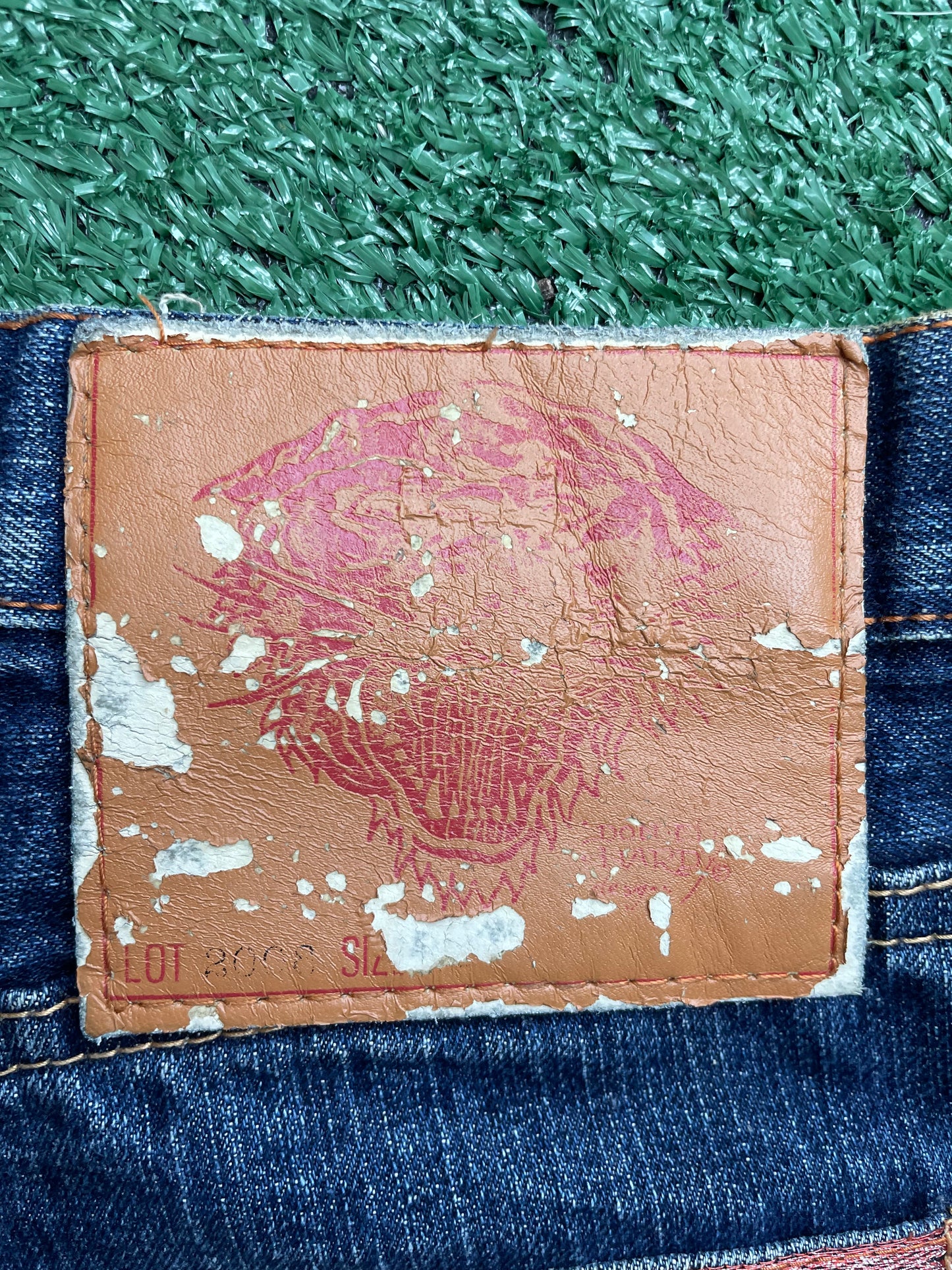 Vintage 2000s Ed Hardy by Christian Audigier embroidered jeans