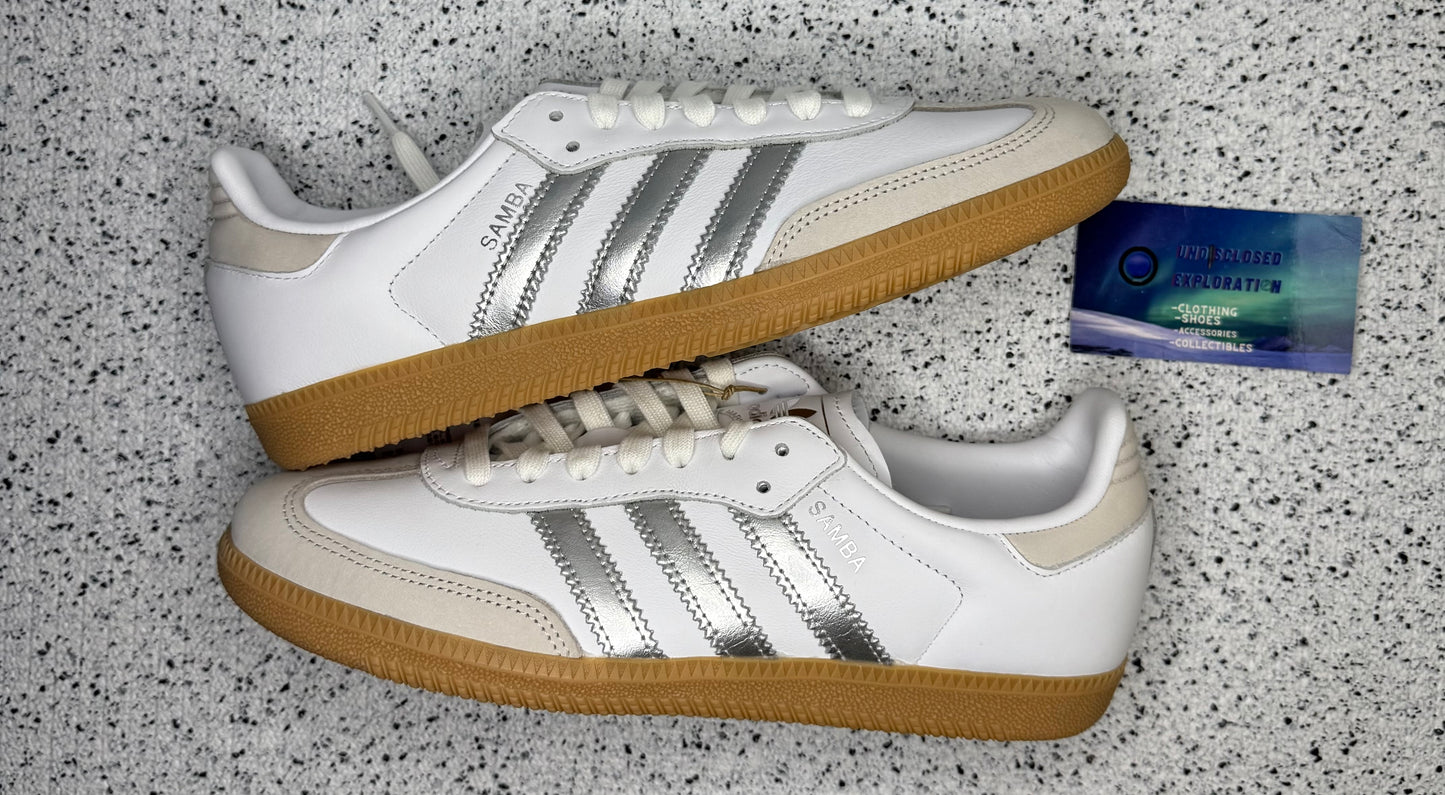 Adidas Samba Og White Silver