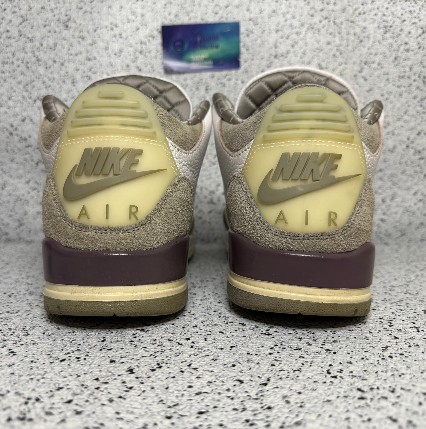 Jordan 3 A Ma Maniere 9.5 Men/11 Women “Preowned”