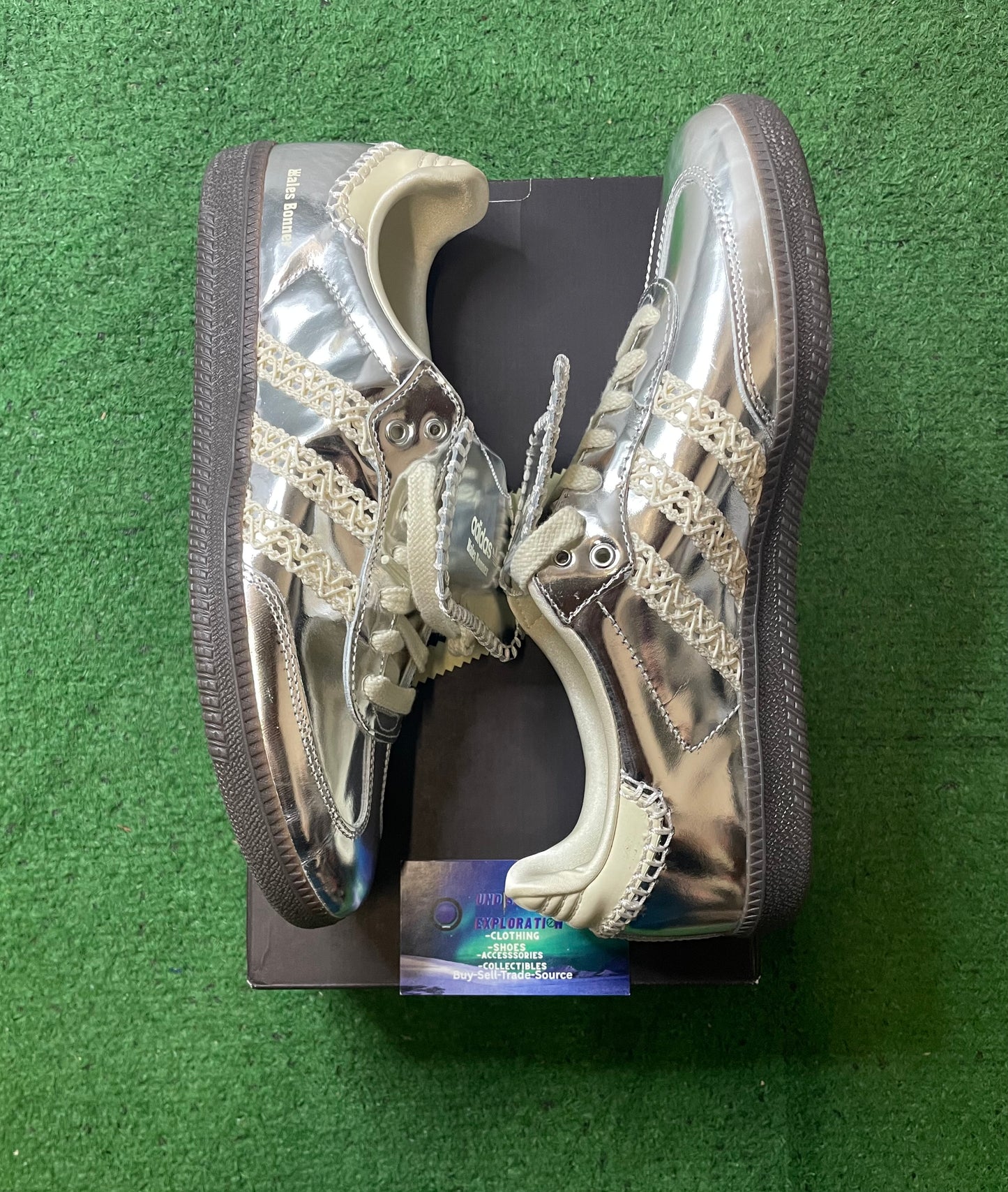 Adidas X Wales Bonner silver samba