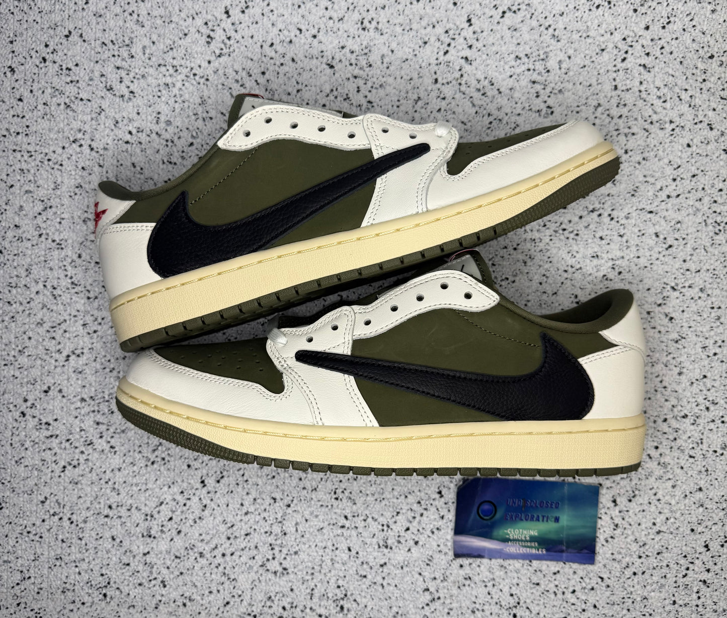 Jordan 1 Low Travis Scott Medium Olive