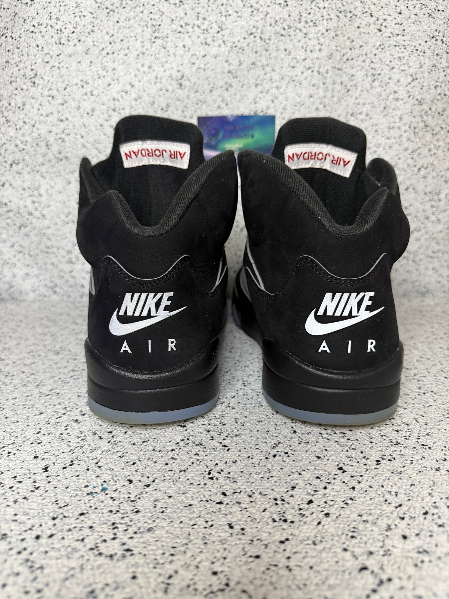 Jordan 5 Black Metallic Reimagined 11 Men/12.5 Women “Preowned”