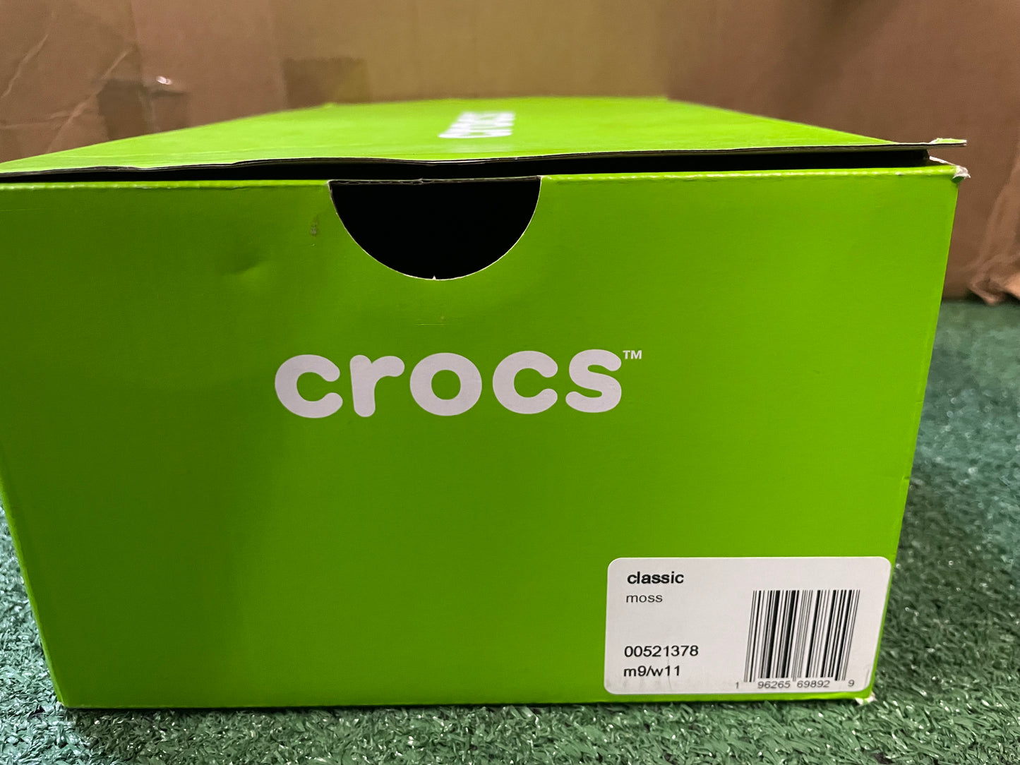 Crocs classic moss green